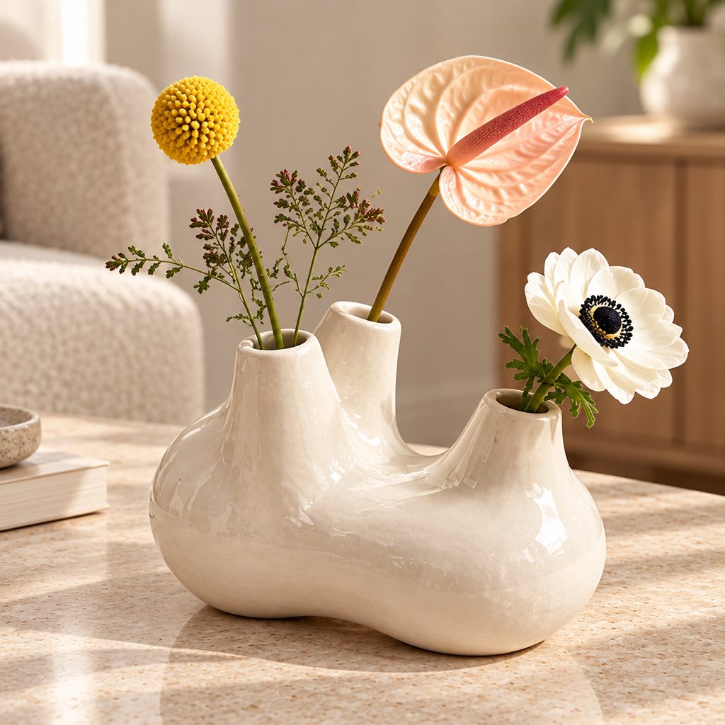 NOVALYXY Nordic Ceramic Vase