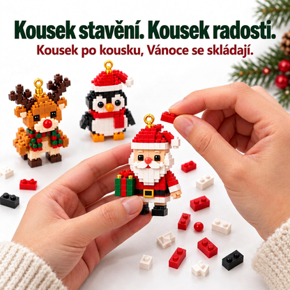 🎅🔥 POSLEDNÍ DEN: 50% SLEVA ❄️ Vánoční stavebnicový adventní kalendář pro celou rodinu!💮
