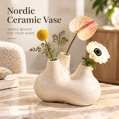 NOVALYXY Nordic Ceramic Vase