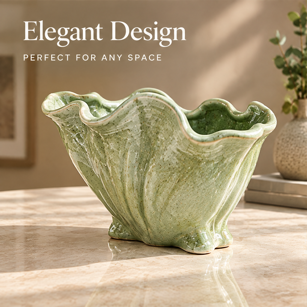 NOVALYXY Artistic Ceramic Flower Vase