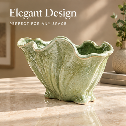 NOVALYXY Artistic Ceramic Flower Vase