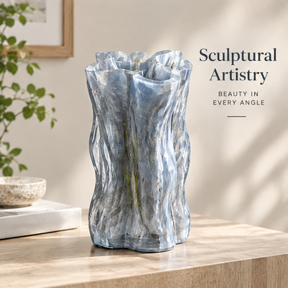 NOVALYXY Nordic Sculptural Resin Vase