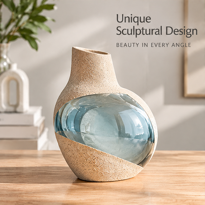 NOVALYXY Nordic Resin Art Vase