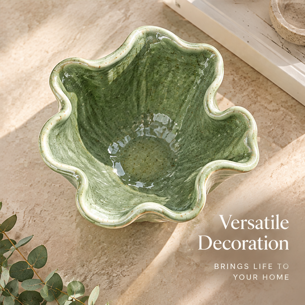 NOVALYXY Artistic Ceramic Flower Vase