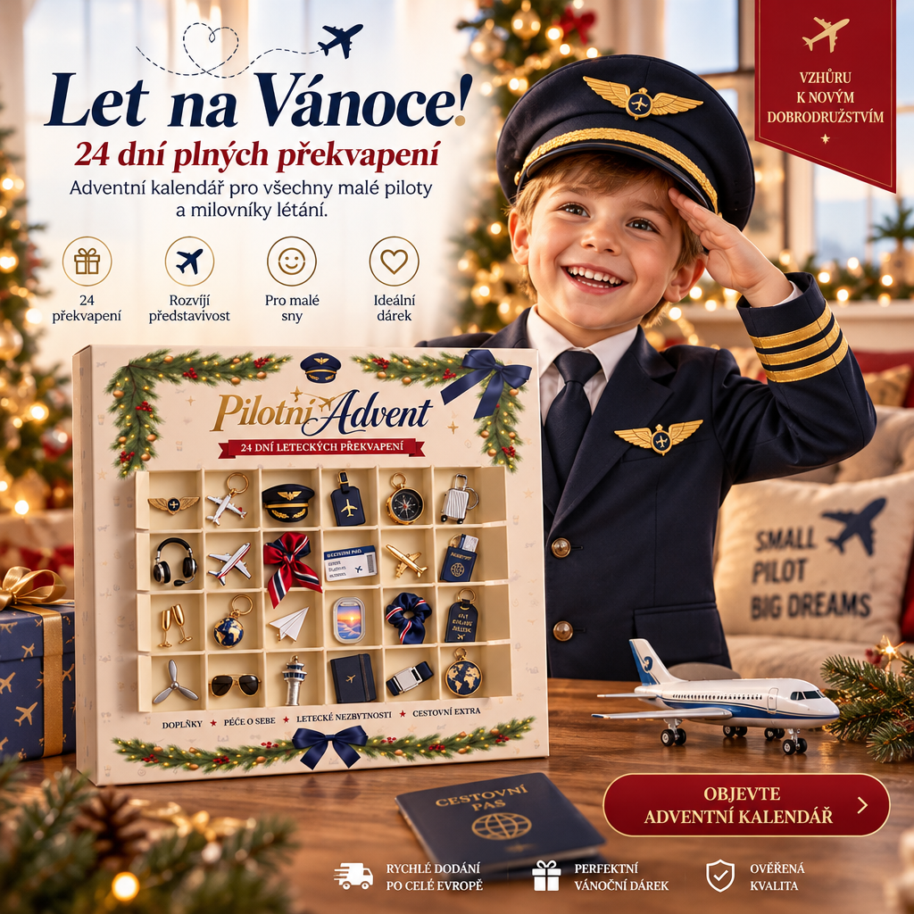 🔥🎄Vánoční Dobrodružství: ✈️24 Dní Překvapení – Letecká Flotila & Jurská Expedice🎁