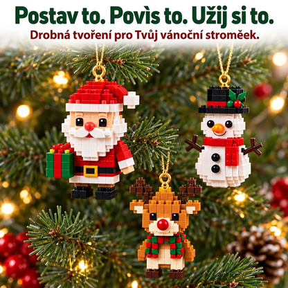 🎅🔥 POSLEDNÍ DEN: 50% SLEVA ❄️ Vánoční stavebnicový adventní kalendář pro celou rodinu!💮